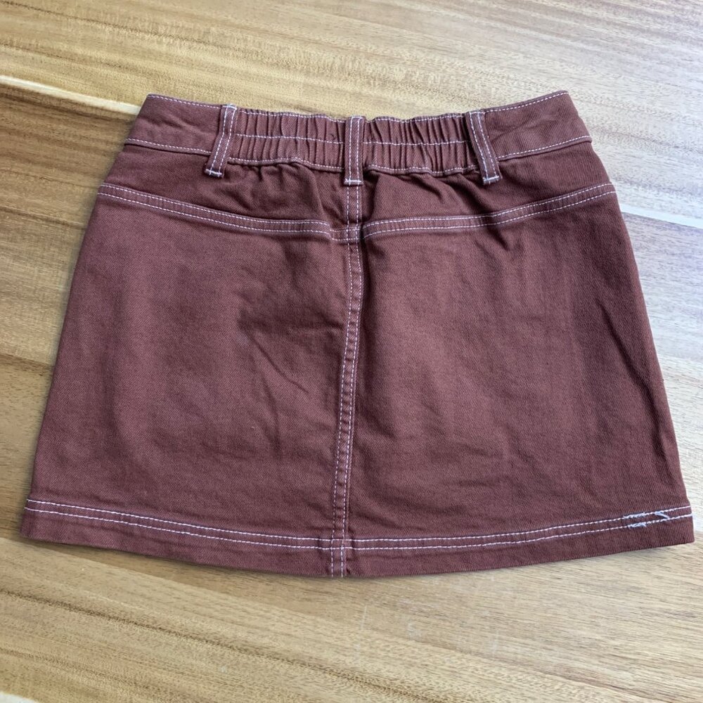 Wild Fable Womens Brown Mini Skirt With Pockets Size XXS - Picture 4 of 13